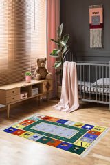 Homier Punto Quality Washable Non-Slip Base Carpet Children's Room H-CK-10106A