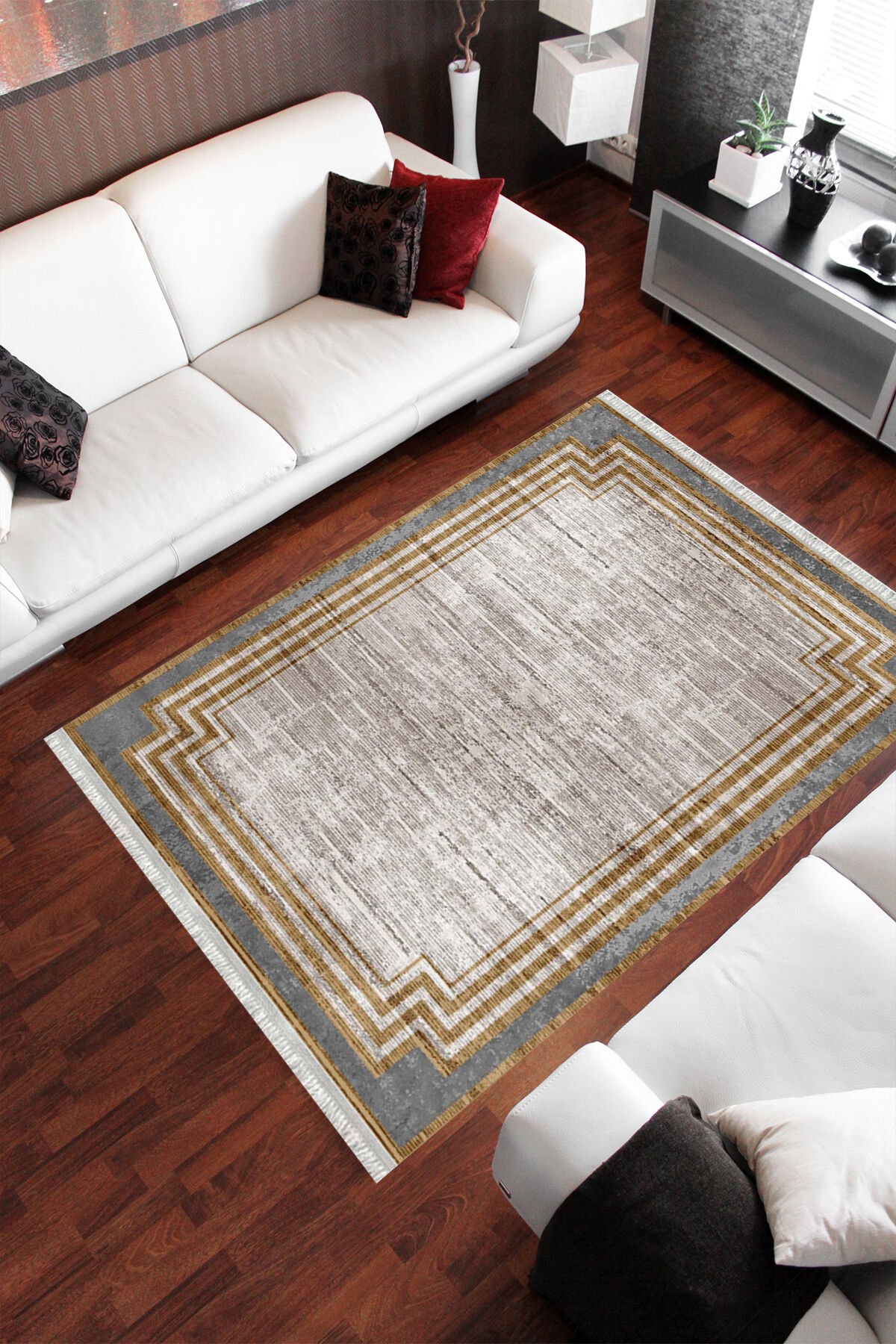 Homier Cotton Quality Washable Non-Slip Floor Rug and Floor Mat H-MD-0081A