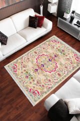 Homier Cotton Quality Washable Non-Slip Floor Rug and Floor Mat H-OT-4024B