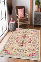 Homier Cotton Quality Washable Non-Slip Floor Rug and Floor Mat H-OT-4024B