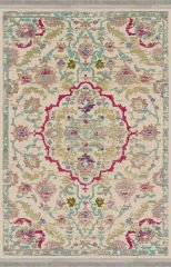 Homier Cotton Quality Washable Non-Slip Floor Rug and Floor Mat H-OT-4024A Blue - 100 x 150