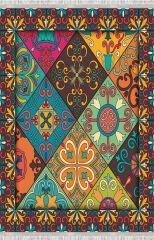 Homier Westa Quality Washable Non-Slip Floor Rug and Floor Mat H-PW-8088A