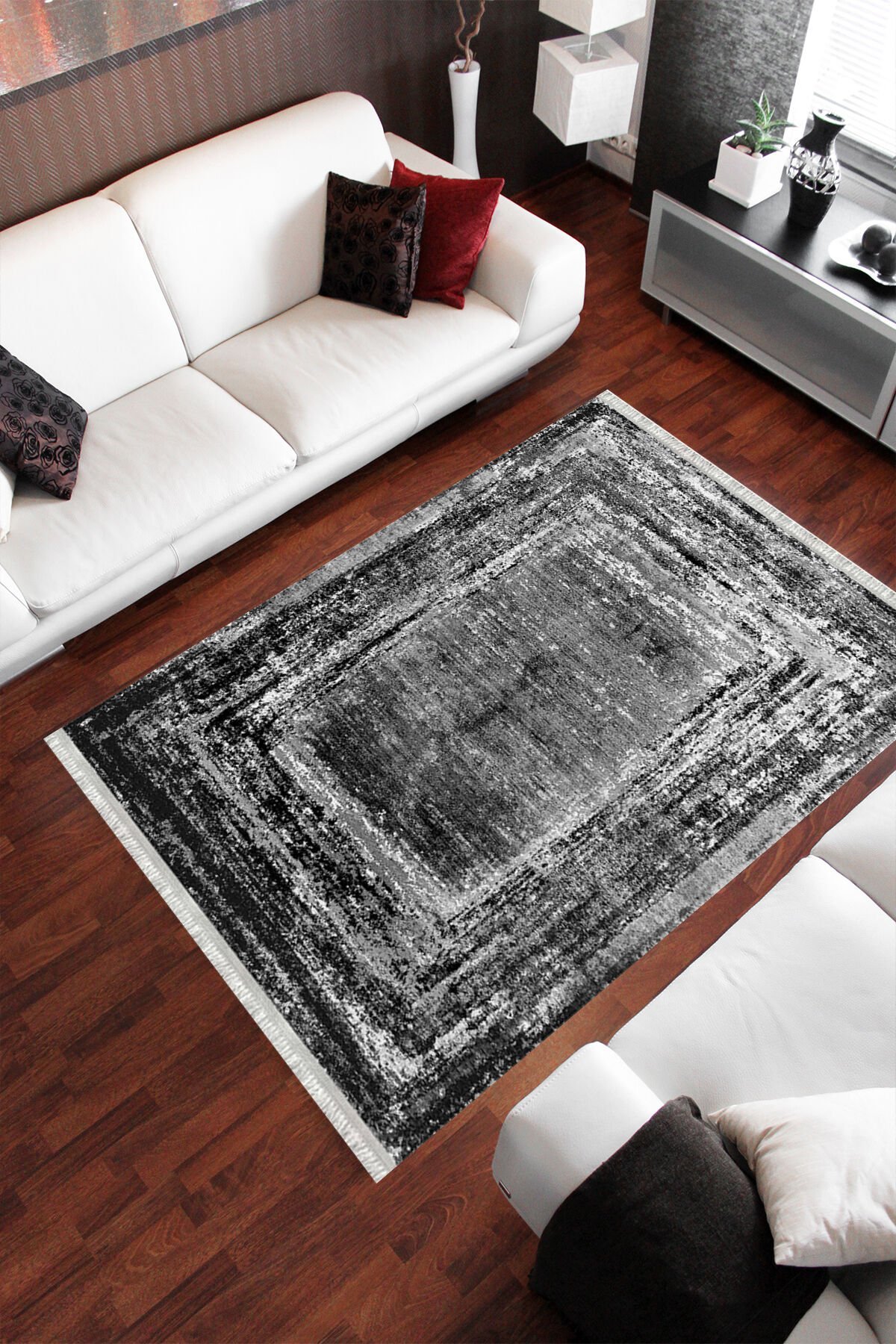 Homier Punto Quality Washable Non-Slip Base Carpet and Runner H-DK-5203E