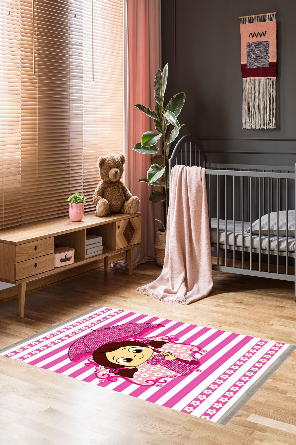 Homier Perlasoft Quality Washable Non-Slip Base Carpet Children's Room H-CK-10059A