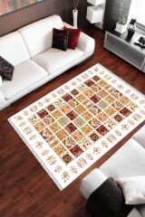 Homier Cotton Kalitesi Yıkanabilir Kaymaz Taban Kilim Ve Yolluk H-OT-4026C