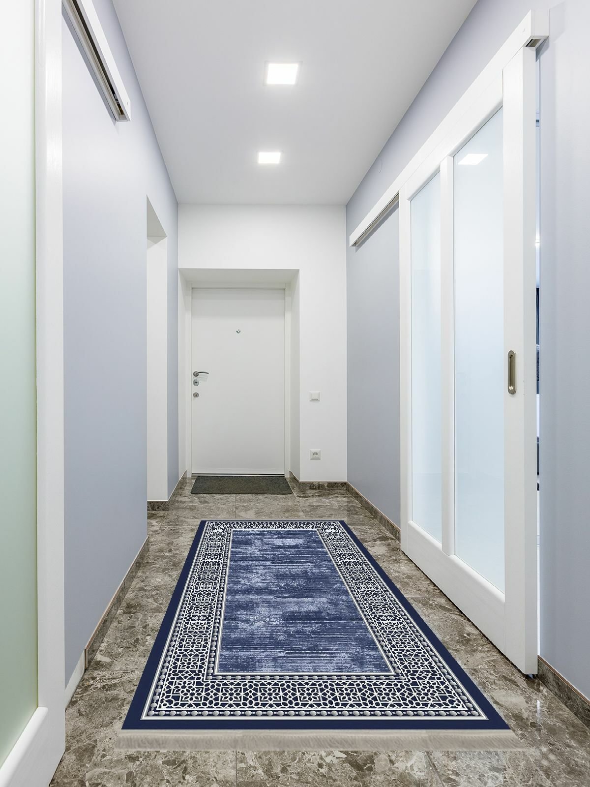 ENBE Economical Washable Non-Slip Floor Runner Entrance Hall Hallway E-MD-0134D