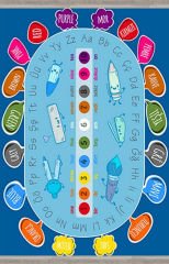 ENBE Economical Washable Non-Slip Base Carpet Children's Room E-CK-10102C