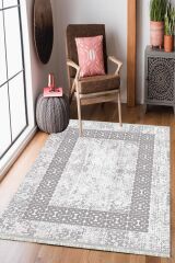 ENBE Economical Washable Non-Slip Base Carpet E-MD-0165 200 x 400 - Gray