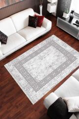 ENBE Economical Washable Non-Slip Base Carpet E-MD-0165 200 x 400 - Gray
