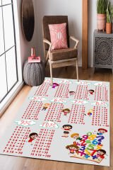 Homier Punto Quality Washable Non-Slip Base Carpet Children's Room H-CK-10006A