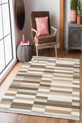 Homier Cotton Kalitesi Yıkanabilir Kaymaz Taban Kilim Ve Yolluk H-PW-8024A