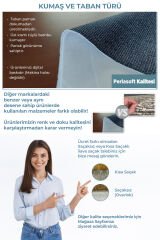 Homier Bambu Yıkanabilir Toz Tutmayan Seccade Overlok Dikişli H-sc-11013a