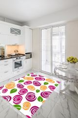 ENBE Economical Washable Non-Slip Base Carpet E-FL-2216 100 x 150 - Multi Color