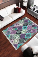 Homier Cotton Quality Washable Non-Slip Floor Rug and Floor Mat H-PW-8041A