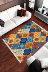 Homier Cotton Quality Washable Non-Slip Floor Rug and Floor Mat H-PW-8041A