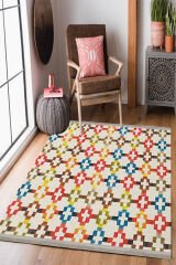 Homier Cotton Quality Washable Non-Slip Floor Rug and Floor Mat H-OT-4050A