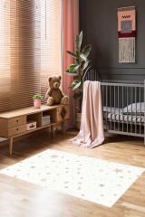 Homier Perlasoft Kalitesi Yıkanabilir Kaymaz Taban Halı Çocuk Odası H-CK-10108A