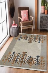 Homier Cotton Kalitesi Yıkanabilir Kaymaz Taban Kilim Ve Yolluk H-OT-4212A