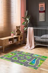 Homier Punto Quality Washable Non-Slip Base Carpet Children's Room H-CK-10164A