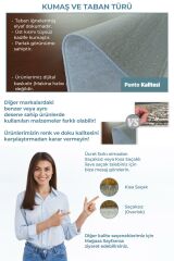 Homier Punto Kalitesi Yıkanabilir Kaymaz Taban Halı Çocuk Odası H-CK-10199