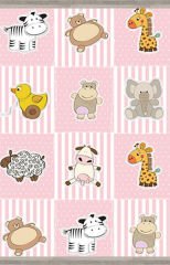 ENBE Economical Washable Non-Slip Base Carpet Children's Room E-CK-10002B