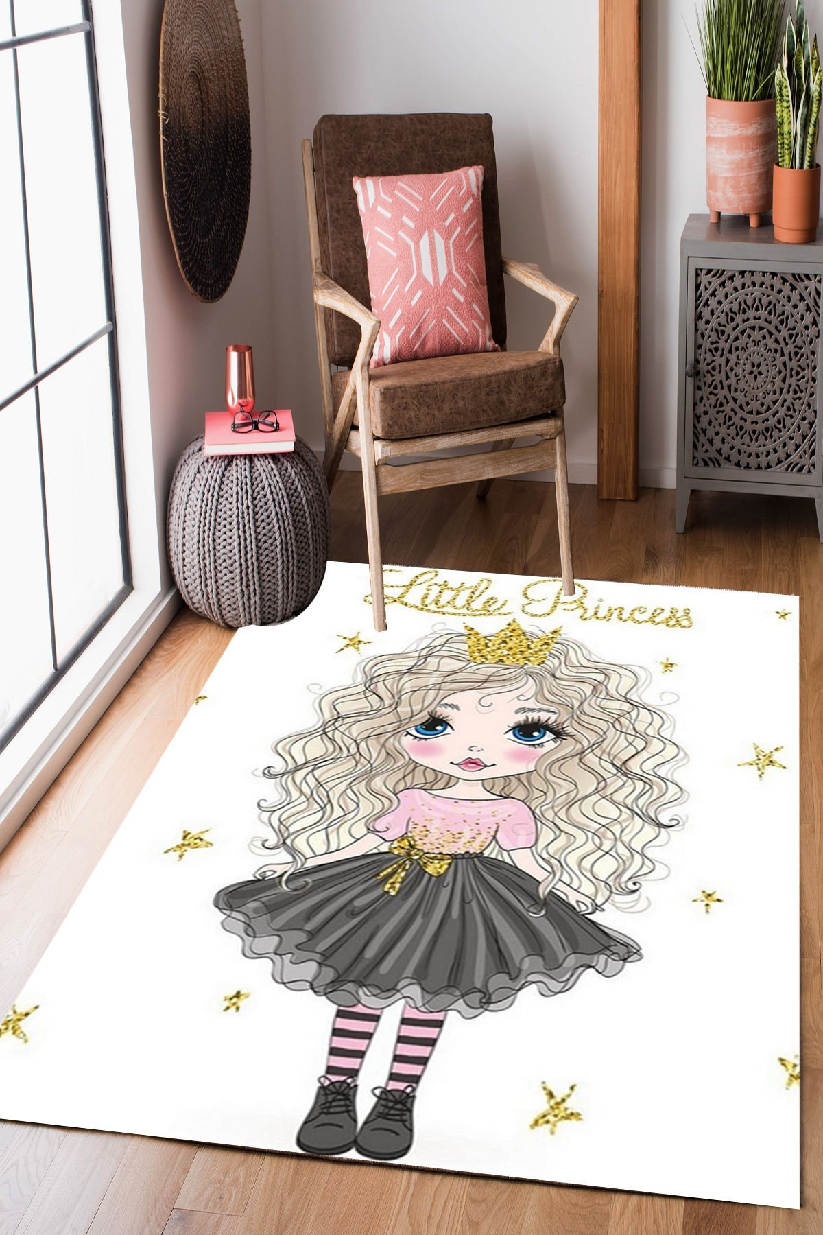 Homier Perlasoft Quality Washable Non-Slip Base Carpet Children's Room H-CK-10014A