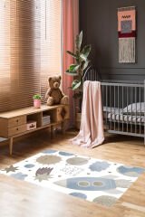 Homier Punto Quality Washable Non-Slip Base Carpet Children's Room H-CK-10192A