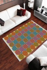 Homier Cotton Quality Washable Non-Slip Floor Rug and Floor Mat H-PW-8051B