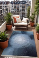 Homier Westa Quality Washable Non-Slip Floor Rug and Floor Mat H-PS-6091