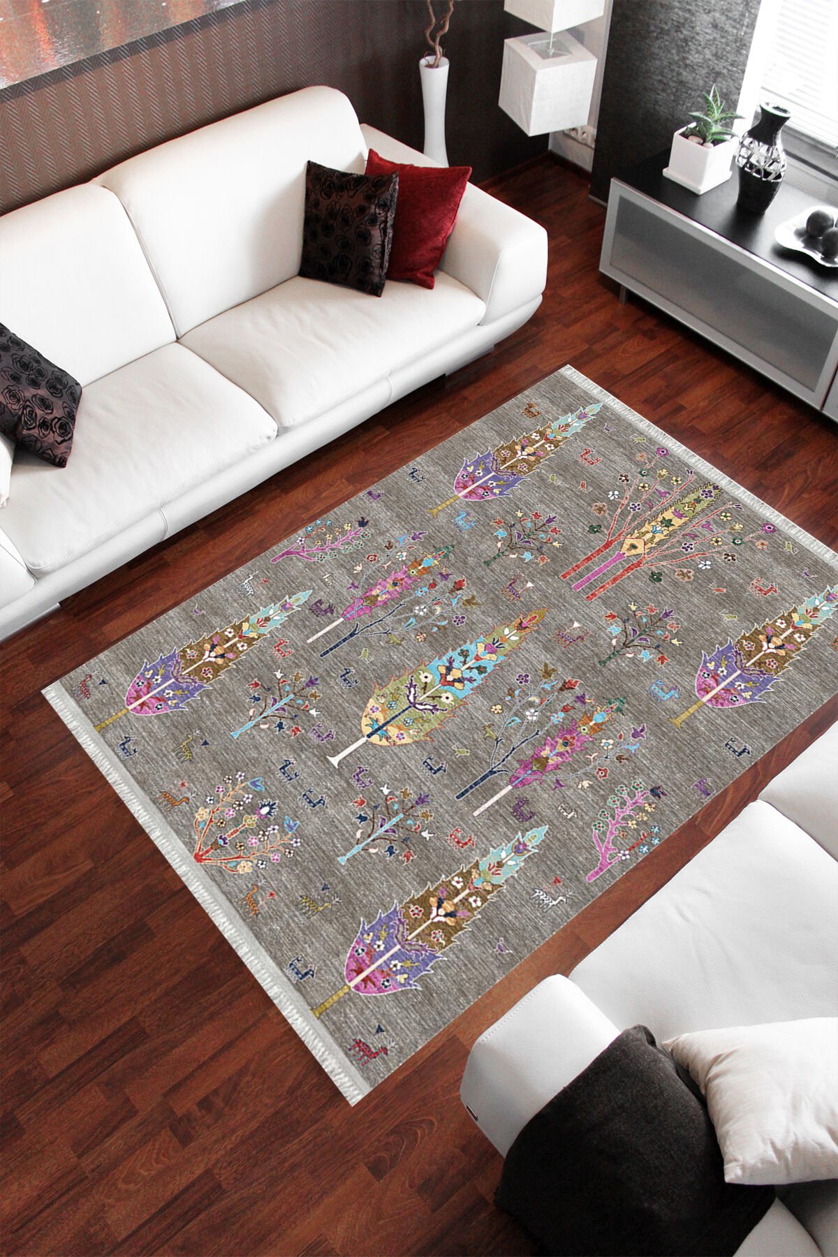 Homier Cotton Quality Washable Non-Slip Floor Rug and Floor Mat H-OT-4152A