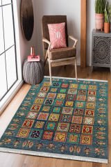 Homier Westa Kalitesi Yıkanabilir Kaymaz Taban Kilim Ve Yolluk H-OT-4013A